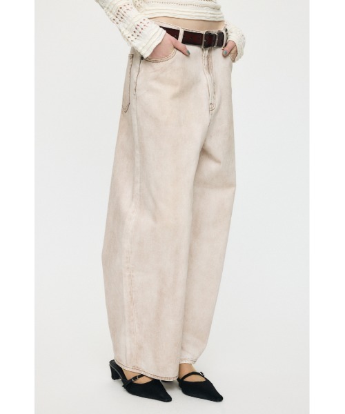 MOUSSY（マウジー）の「【26年SS新作】DIRTY COCOON BAGGY（デニム