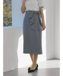 トーナル　スカート TONAL（トーナル） スカート バイカラーZIPマーメイドスカート