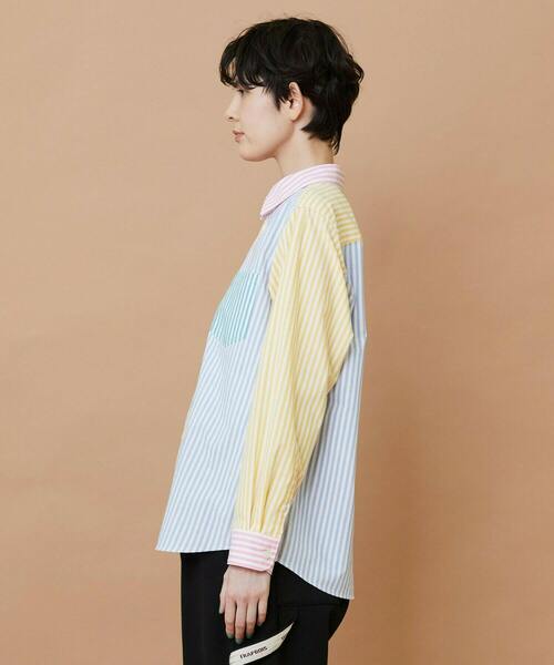 FRAPBOIS（フラボア）の「フィーバーシャツ（シャツ/ブラウス・レディース・ブラック系その他/マルチ・1/2）」の3枚目の写真