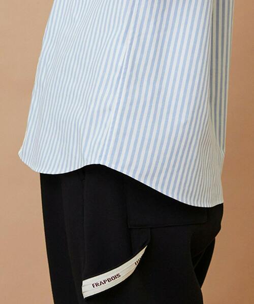 FRAPBOIS（フラボア）の「フィーバーシャツ（シャツ/ブラウス・レディース・ブラック系その他/マルチ・1/2）」の8枚目の写真