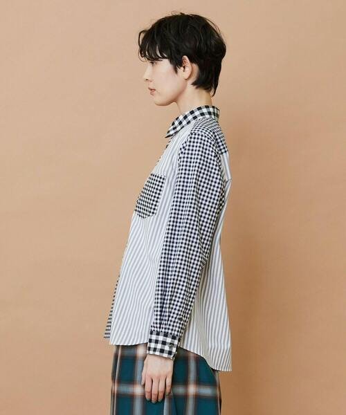 FRAPBOIS（フラボア）の「フィーバーシャツ（シャツ/ブラウス・レディース・ブラック系その他/マルチ・1/2）」の18枚目の写真