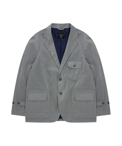HONGWOOSUNG(ホンウソン)の「SPORTS SUIT JACKET_GRAY(テーラードジャケット・メンズ・その他・S/M/L)」の1枚目の写真