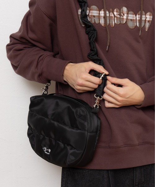kaoyorinakami(カオヨリナカミ)の「cookie shoulderbag / クッキーショルダーバック(ショルダーバッグ・メンズ・カーキ/ブラック・FREE)」の11枚目の写真
