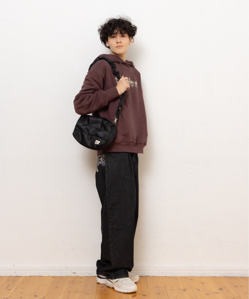 kaoyorinakami(カオヨリナカミ)の「cookie shoulderbag / クッキーショルダーバック(ショルダーバッグ・メンズ・カーキ/ブラック・FREE)」の6枚目の写真