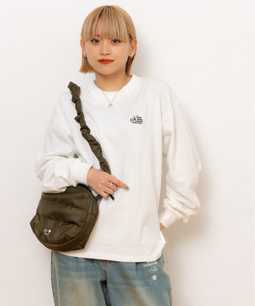 kaoyorinakami(カオヨリナカミ)の「cookie shoulderbag / クッキーショルダーバック(ショルダーバッグ・メンズ・カーキ/ブラック・FREE)」の14枚目の写真