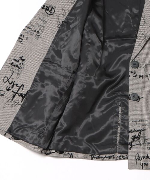 Desigual（デシグアル）の「レタリングチェック グレークラシック