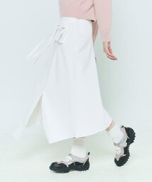 LARTIGENT（ラーティゼン）の「L6 POCKET SLIT SKIRT(WHITE)（スカート）」