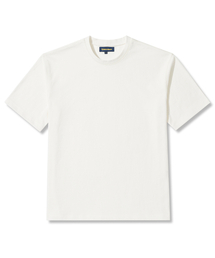 ホワイトベーシックエッセンシャル半袖Tシャツ