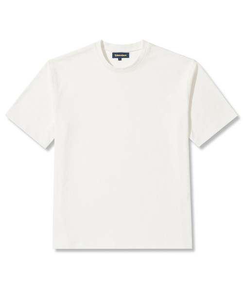 EDWARDMAX(エドワードマックス)の「ホワイトベーシックエッセンシャル半袖Tシャツ(Tシャツ/カットソー・メンズ・その他・M)」の1枚目の写真