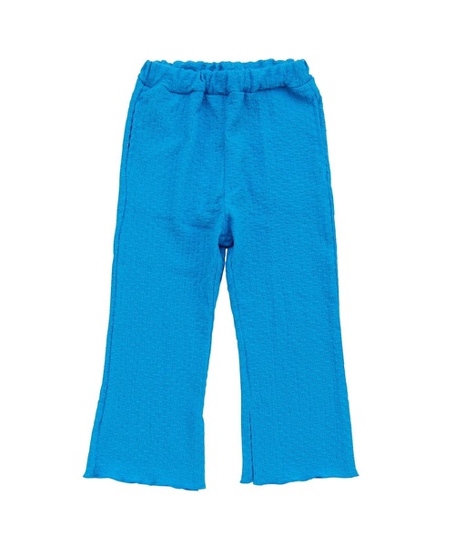 Ocean&Ground(オーシャン&グラウンド)の「ジャガードスリットフレアパンツ(その他パンツ・キッズ・ブラック/グリーン/ライトブルー/オレンジ/レッド・80/90/95/100/110/120/130/140)」の3枚目の写真