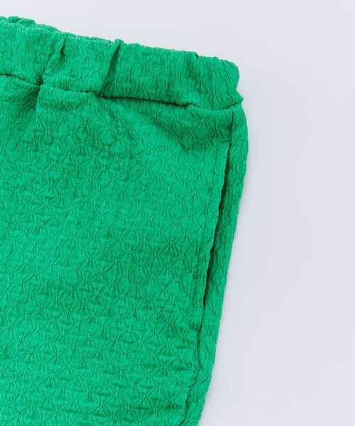 Ocean&Ground(オーシャン&グラウンド)の「ジャガードスリットフレアパンツ(その他パンツ・キッズ・ブラック/グリーン/ライトブルー/オレンジ/レッド・80/90/95/100/110/120/130/140)」の15枚目の写真