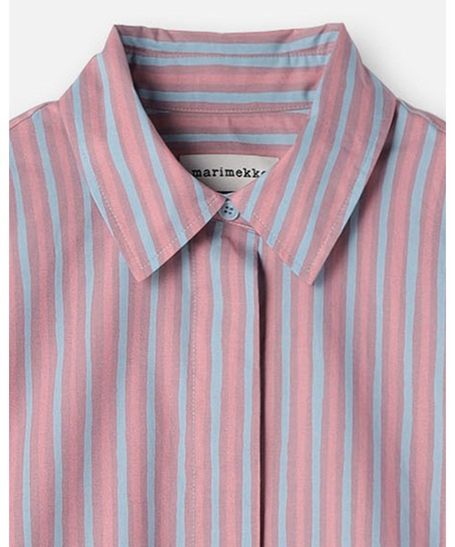 marimekko（マリメッコ）の「Ruoste Piccolo / shirt blouse（シャツ/ブラウス・レディース・ライトピンク・36/34/38/40）」の7枚目の写真