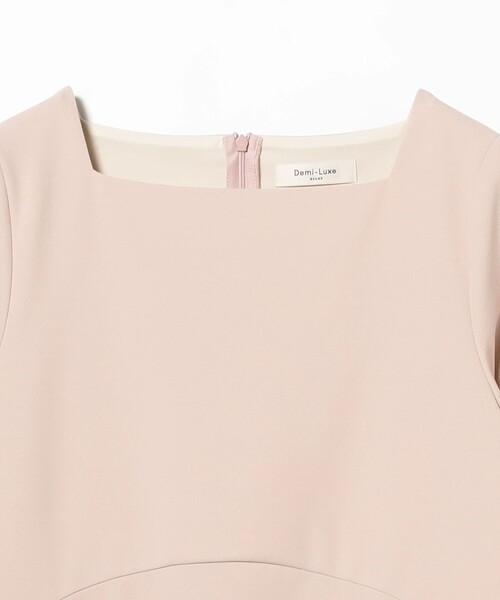 Demi-Luxe BEAMS(デミルクス ビームス)の「【8/6値下げ】アムンゼン コクーン ワンピース(ワンピース・レディース・ブラック/レッド系その他2・38/36)」の7枚目の写真