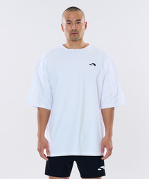 TURTLEBACK（タートルバック）の「クラウドオーバーサイズ半袖（ホワイト）（Tシャツ/カットソー）」