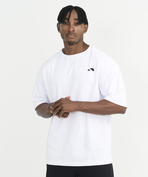 TURTLEBACK(タートルバック)の「クレイ オーバーサイズ半袖Tシャツ _ホワイト(Tシャツ/カットソー・メンズ・その他・XX-LARGE/MEDIUM/LARGE/X-LARGE)」の1枚目の写真