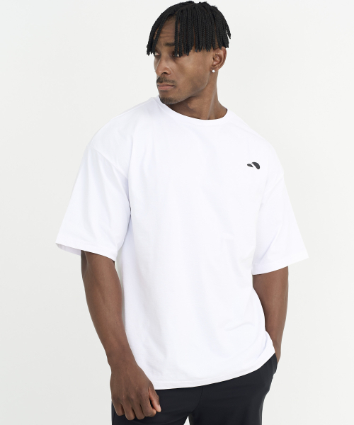 TURTLEBACK(タートルバック)の「クレイ オーバーサイズ半袖Tシャツ _ホワイト(Tシャツ/カットソー・メンズ・その他・XX-LARGE/MEDIUM/LARGE/X-LARGE)」の2枚目の写真