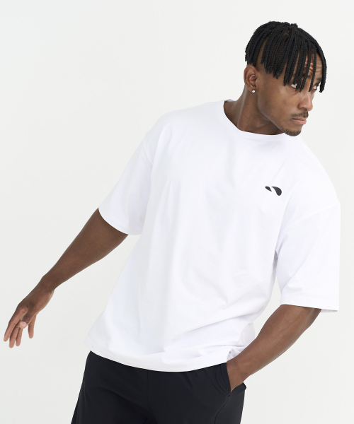TURTLEBACK(タートルバック)の「クレイ オーバーサイズ半袖Tシャツ _ホワイト(Tシャツ/カットソー・メンズ・その他・XX-LARGE/MEDIUM/LARGE/X-LARGE)」の3枚目の写真