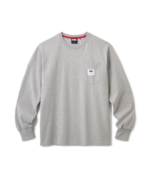 FTC（エフティーシー）の「POCKET L/S TEE（Tシャツ/カットソー・メンズ・ブラック/ホワイト/ネイビー/グレー・MEDIUM/X-LARGE/LARGE/SMALL）」の3枚目の写真