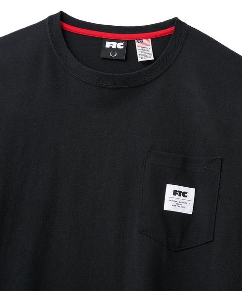 FTC（エフティーシー）の「POCKET L/S TEE（Tシャツ/カットソー・メンズ・ブラック/ホワイト/ネイビー/グレー・MEDIUM/X-LARGE/LARGE/SMALL）」の7枚目の写真