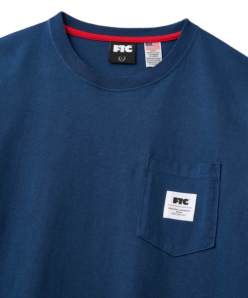 FTC（エフティーシー）の「POCKET L/S TEE（Tシャツ/カットソー・メンズ・ブラック/ホワイト/ネイビー/グレー・MEDIUM/X-LARGE/LARGE/SMALL）」の11枚目の写真