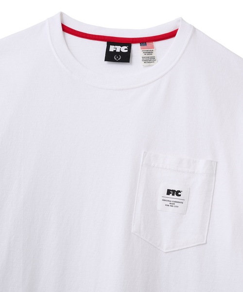 FTC（エフティーシー）の「POCKET L/S TEE（Tシャツ/カットソー・メンズ・ブラック/ホワイト/ネイビー/グレー・MEDIUM/X-LARGE/LARGE/SMALL）」の5枚目の写真
