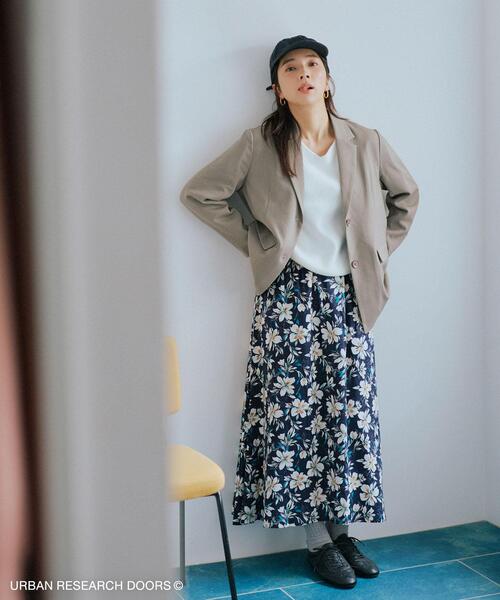 URBAN RESEARCH DOORS（アーバンリサーチドアーズ）の「『仁村紗和さん着用』『UR TECH』完声テーラードジャケット（その他アウター・レディース・ブラック/グレー系その他・FREE）」の3枚目の写真