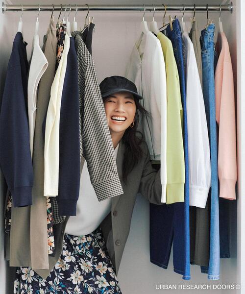 URBAN RESEARCH DOORS（アーバンリサーチドアーズ）の「『仁村紗和さん着用』『UR TECH』完声テーラードジャケット（その他アウター・レディース・ブラック/グレー系その他・FREE）」の5枚目の写真