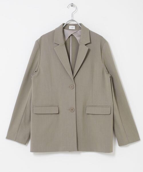 URBAN RESEARCH DOORS（アーバンリサーチドアーズ）の「『仁村紗和さん着用』『UR TECH』完声テーラードジャケット（その他アウター・レディース・ブラック/グレー系その他・FREE）」の10枚目の写真