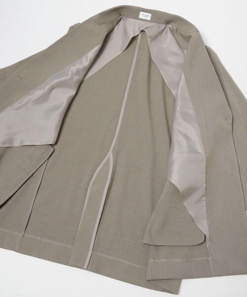 URBAN RESEARCH DOORS（アーバンリサーチドアーズ）の「『仁村紗和さん着用』『UR TECH』完声テーラードジャケット（その他アウター・レディース・ブラック/グレー系その他・FREE）」の12枚目の写真