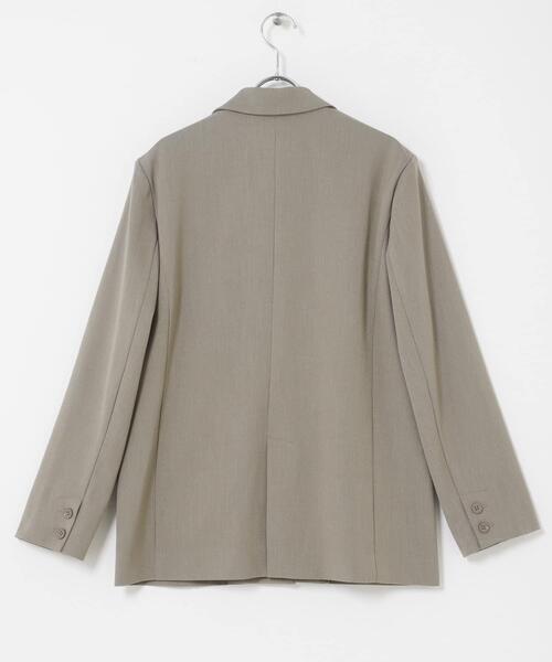 URBAN RESEARCH DOORS（アーバンリサーチドアーズ）の「『仁村紗和さん着用』『UR TECH』完声テーラードジャケット（その他アウター・レディース・ブラック/グレー系その他・FREE）」の13枚目の写真