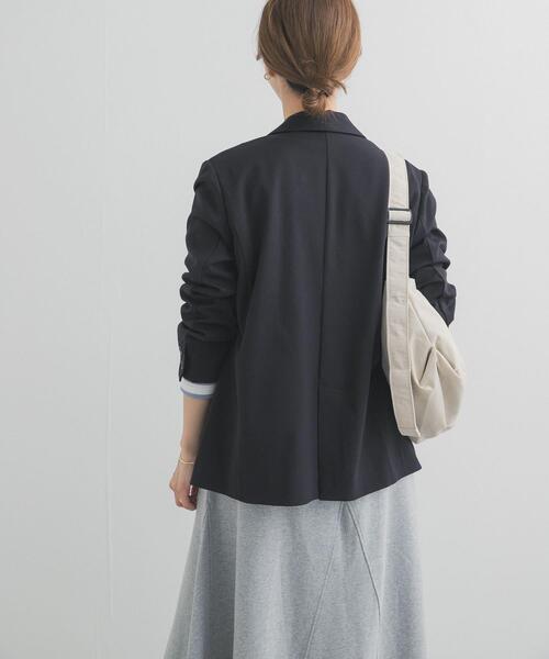 URBAN RESEARCH DOORS（アーバンリサーチドアーズ）の「『仁村紗和さん着用』『UR TECH』完声テーラードジャケット（その他アウター・レディース・ブラック/グレー系その他・FREE）」の22枚目の写真