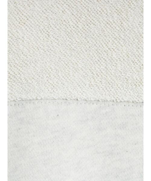 Samansa Mos2（サマンサ モスモス）の「切替ミニ裏毛プリントスウェット（Tシャツ/カットソー・レディース・オフホワイト/チャコールグレー/グレー・F）」の14枚目の写真