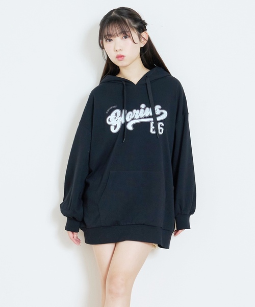 LTXC/綿100%】ロゴパーカチュニックワンピ（ワンピース）｜LOVETOXIC