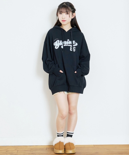 LTXC/綿100%】ロゴパーカチュニックワンピ（ワンピース）｜LOVETOXIC