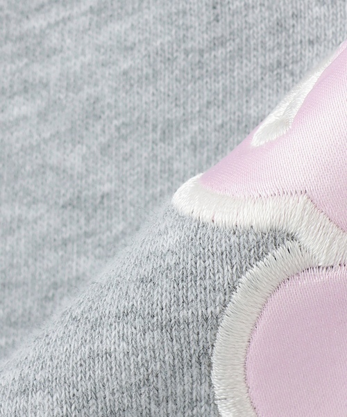 LOVETOXIC（ラブトキシック）の「【LTXC/綿100%】ロゴパーカチュニックワンピ（ワンピース・キッズ・ブラック/サックスブルー/ホワイト系その他/トップグレー・S:140cm/L:160cm/130cm/M:150cm）」の5枚目の写真