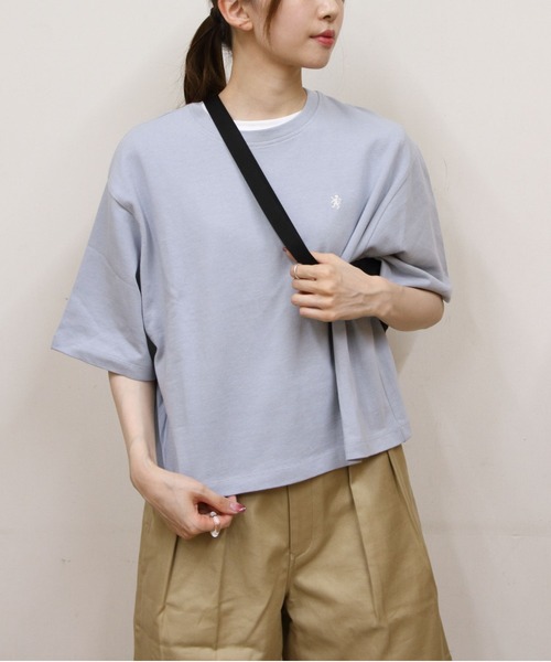 Gymphlex/ジムフレックス クルーネックショートスリーブプルオーバー
