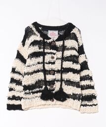 ﾓﾍﾔｱｲﾚｯﾄﾊｰﾄﾆｯﾄｸﾙｰﾈｯｸｶｰﾃﾞｨｶﾞﾝ（カーディガン/ボレロ）｜Vivienne