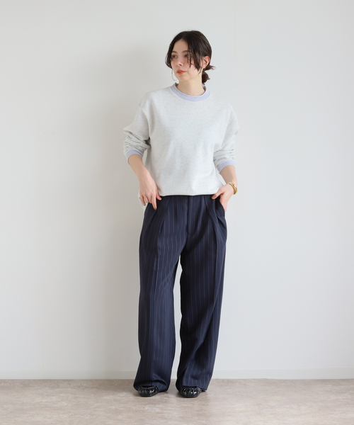 417 EDIFICE（フォーワンセブンエディフィス）の「ロールネック ニットクルー（Tシャツ/カットソー・メンズ・イエロー/オレンジ/ブルー系その他/ライトグレー/ブラック・LARGE/MEDIUM）」の7枚目の写真