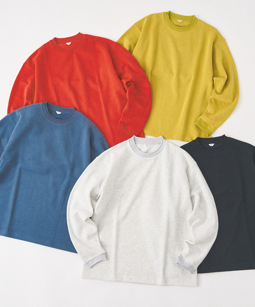 417 EDIFICE（フォーワンセブンエディフィス）の「ロールネック ニットクルー（Tシャツ/カットソー・メンズ・イエロー/オレンジ/ブルー系その他/ライトグレー/ブラック・LARGE/MEDIUM）」の9枚目の写真