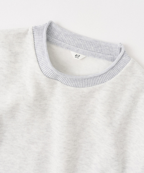 417 EDIFICE(フォーワンセブンエディフィス)の「ロールネック ニットクルー(Tシャツ/カットソー・メンズ・イエロー/オレンジ/ブルー系その他/ライトグレー/ブラック・LARGE/MEDIUM)」の2枚目の写真