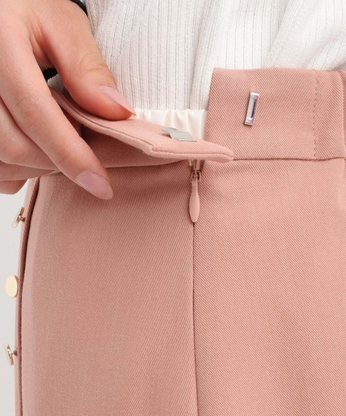 Andemiu(アンデミュウ)の「【2set】レースIラインスカート639325(スカート・レディース・ライトベージュ/ピンク/ネイビー・MEDIUM/SMALL)」の4枚目の写真