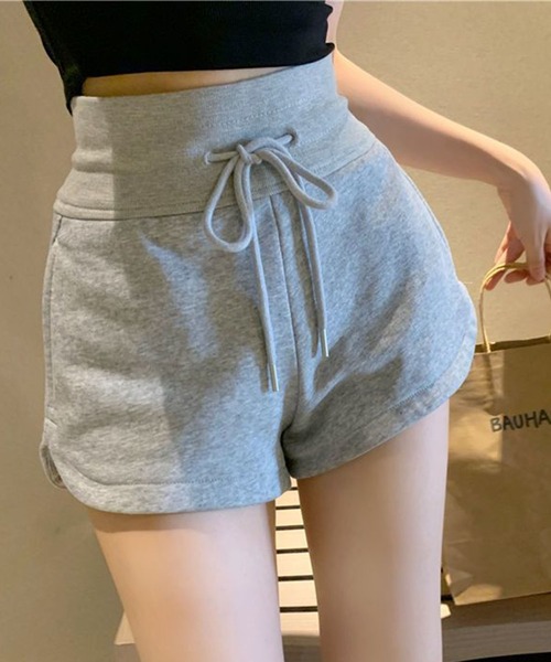 GLAMOROUS JANE（グラマラスジェーン）の「スウェットショートパンツ（その他パンツ・レディース・グレー/ブラック・L/M）」の2枚目の写真