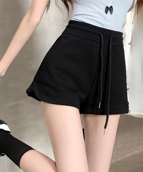 GLAMOROUS JANE（グラマラスジェーン）の「スウェットショートパンツ（その他パンツ・レディース・グレー/ブラック・L/M）」の4枚目の写真