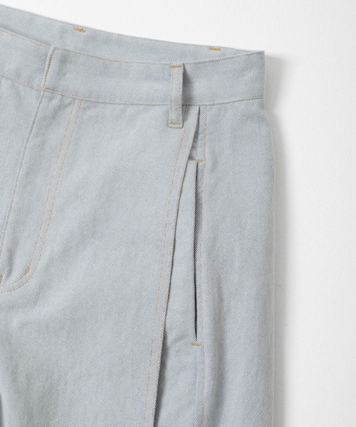 SENSE OF PLACE by URBAN RESEARCH(センスオブプレイスバイアーバンリサーチ)の「デニムライクスラックス(デニムパンツ・レディース・ブラック/ワンウォッシュ/ライトインディゴブルー・MEDIUM/SMALL)」の18枚目の写真