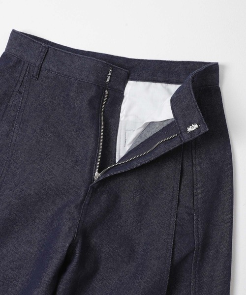 SENSE OF PLACE by URBAN RESEARCH(センスオブプレイスバイアーバンリサーチ)の「デニムライクスラックス(デニムパンツ・レディース・ブラック/ワンウォッシュ/ライトインディゴブルー・MEDIUM/SMALL)」の20枚目の写真