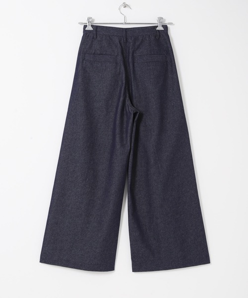 SENSE OF PLACE by URBAN RESEARCH(センスオブプレイスバイアーバンリサーチ)の「デニムライクスラックス(デニムパンツ・レディース・ブラック/ワンウォッシュ/ライトインディゴブルー・MEDIUM/SMALL)」の22枚目の写真