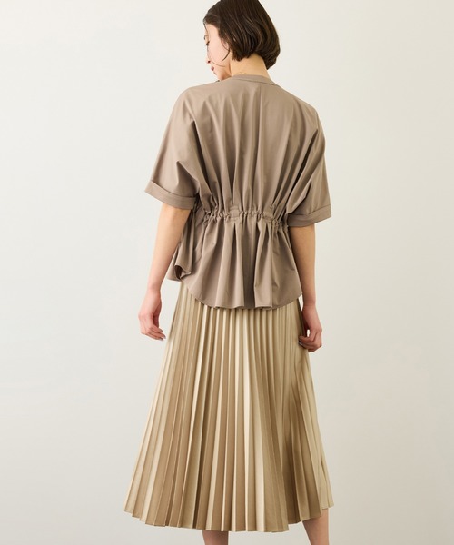 ROPE'（ロペ）の「シャイニープリーツスカート/イージーケア（スカート・レディース・ダークブラウン/ベージュ系その他・FREE）」の16枚目の写真