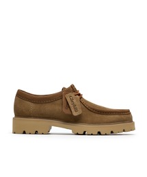 Clarks（クラークス）の「Cleyhill Seam / クレイヒルシーム (ダークサンドスエード)（モカシン/デッキシューズ）」