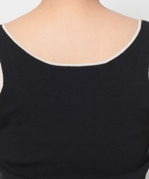 LOWRYS FARM(ローリーズファーム)の「ハイショクソウバリタンク 637048(タンクトップ・レディース・ブラック/ホワイト/ブラウン・FREE)」の10枚目の写真