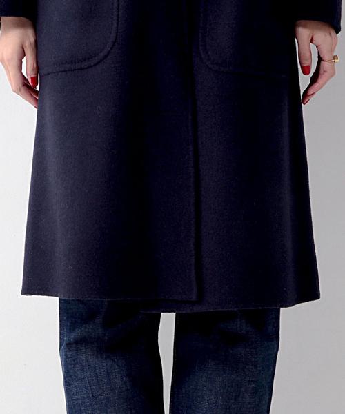 UNITED ARROWS(ユナイテッドアローズ)の「UWMF W フーデッド ガウンコート②◆(その他アウター・レディース・ベージュ/オリーブ/ネイビー・36/38)」の19枚目の写真